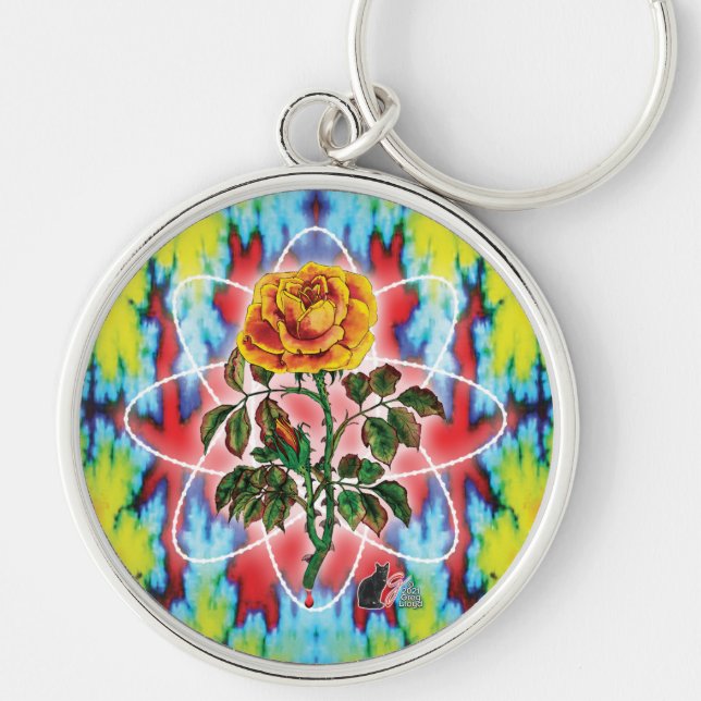 Porte-clés Porte - clé Rose Rad Rad (Devant)