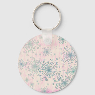 Porte-clés Porte - clé rose rétro