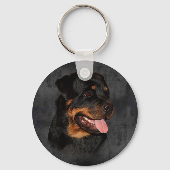 Porte-clés Porte - clé Rottweiler (Recto)
