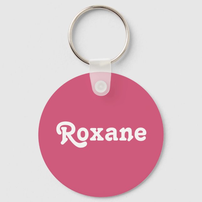 Porte-clés Porte - clé Roxane (Recto)