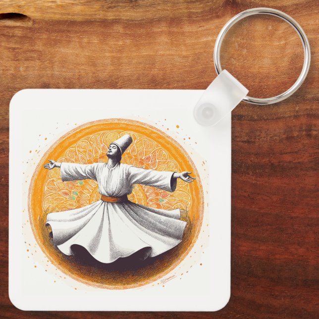 Porte-clés porte - clé rumi (Verso)