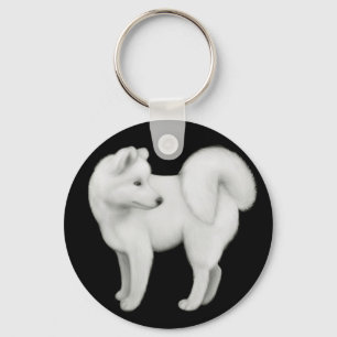 Porte-clés Porte - clé Samoyed Dog