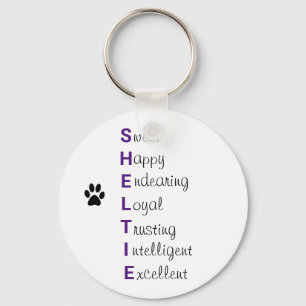 Porte-clés Porte - clé Sheltie