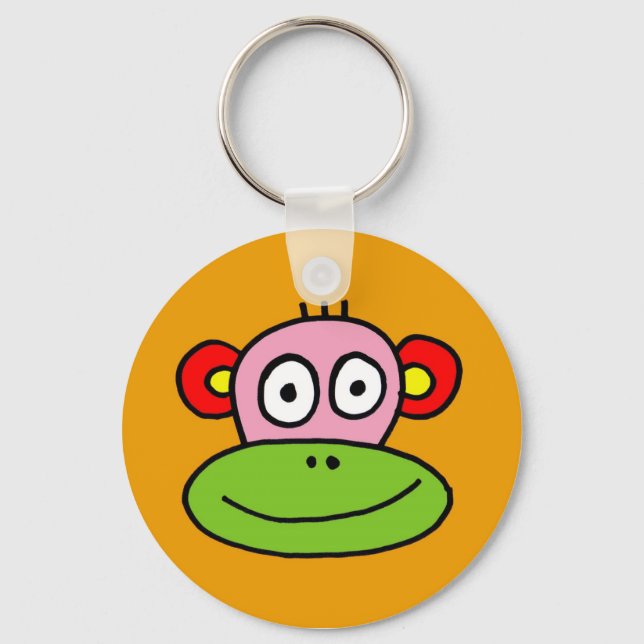 Porte-clés porte - clé singe (Recto)