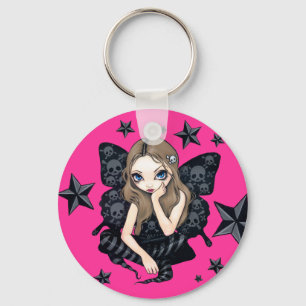 Porte-clés porte - clé "Skuls and Stars"