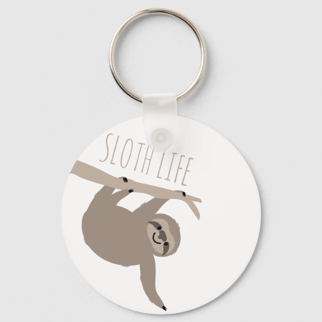 Porte-clés Porte - clé Sloth Life (Recto)