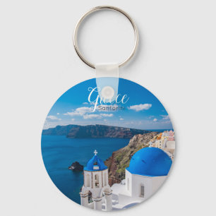 Porte-clés Porte - clé souvenir de Santorini Grèce