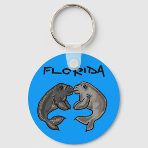 Porte-clés Porte - clé souvenir manatee en Floride