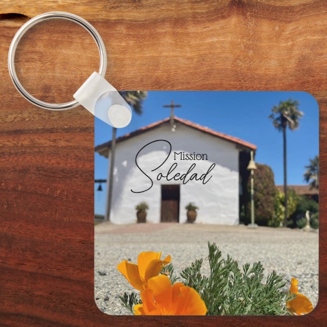 Porte-clés Porte - clé souvenir Mission Soledad (Recto)