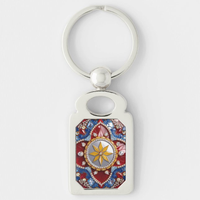 Porte-clés Porte - clé spécial avec Colombie Colours Design (Devant)