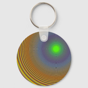Porte-clés Porte - clé spiral coloré
