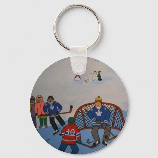 Porte-clés Porte - clé SPORTIF HOCKEY (Recto)