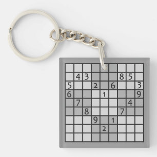 PORTE-CLÉS PORTE - CLÉ SUDOKU