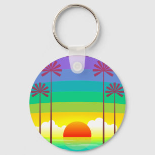 Porte-clés Porte - clé Sunset balnéaire