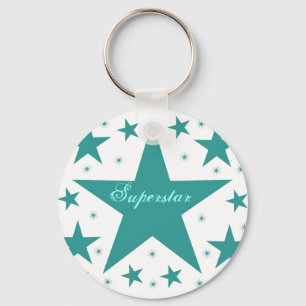 Porte-clés Porte - clé Superstar, Turquoise