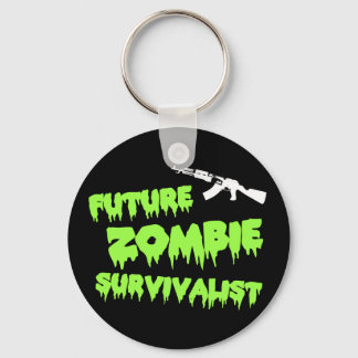 Porte-clés Porte - clé survivaliste zombie