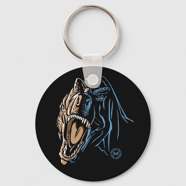 Porte-clés Porte - clé T-Rex torréfié (Recto)