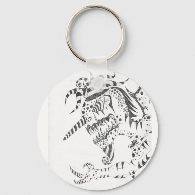 Porte-clés Porte - clé Tedd tordu (Recto)