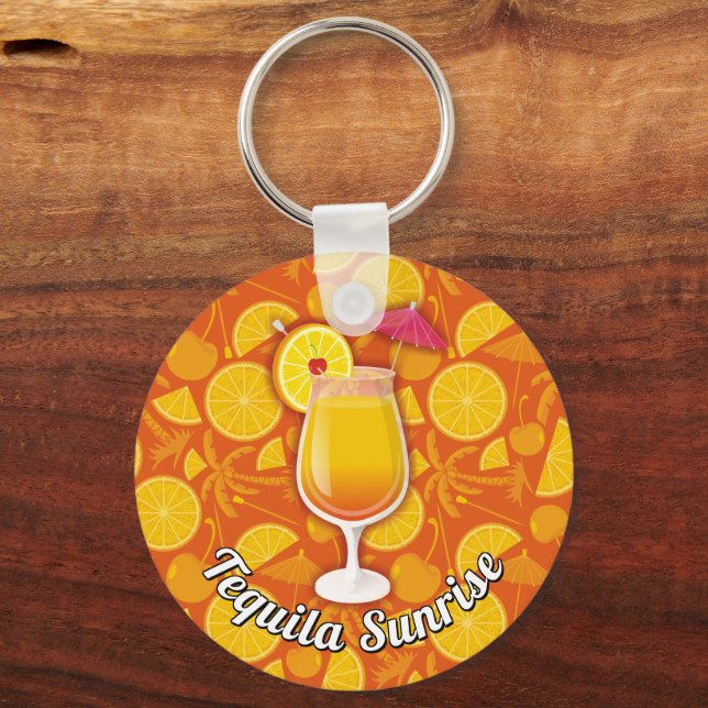 Porte-clés Porte - clé Tequila Sunrise (Recto)