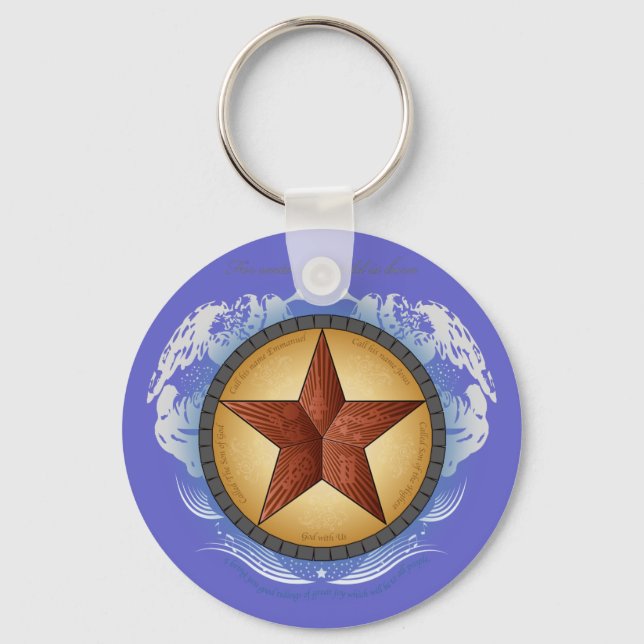Porte-clés Porte - clé Texas Star (Recto)
