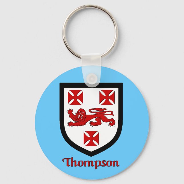 Porte-clés Porte - clé Thompson Faimly Shield (Recto)