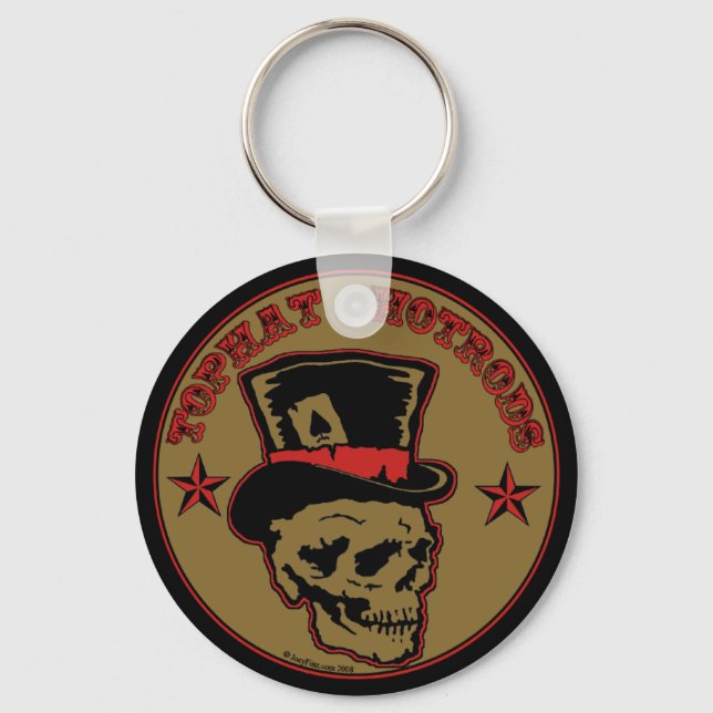 Porte-clés Porte - clé Top Hat Hot Rods (Recto)