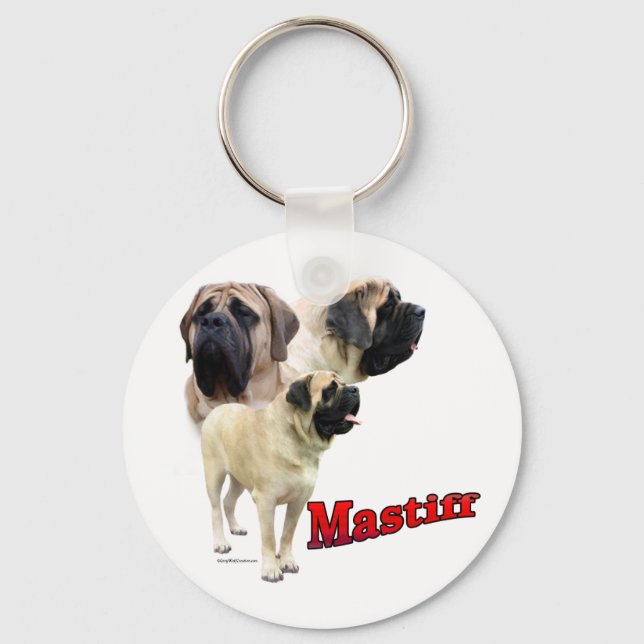 Porte-clés Porte - clé trio Mastiff (Recto)
