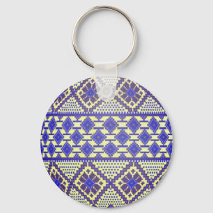 Porte-clés Porte - clé ukrainien des oeufs de Pâques (Pysanka