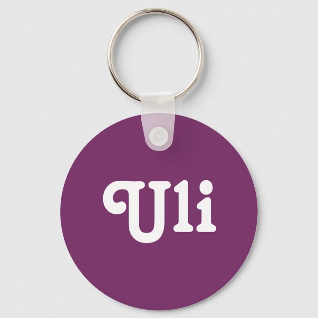 Porte-clés Porte - clé Uli (Recto)