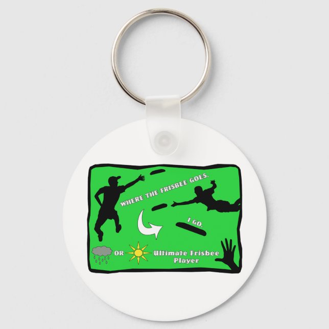Porte-clés Porte - clé ultime Frisbee (Recto)
