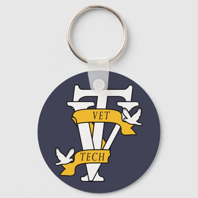 Porte-clés Porte - clé VET TECH (Recto)
