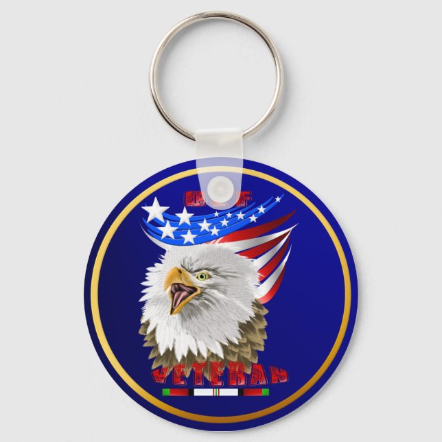 Porte-clés Porte - clé vétéran de l'OEF Afghanistan (Recto)