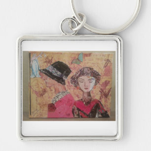 Porte-clés Porte - clé vintage de dames