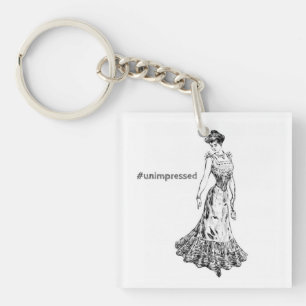Porte-clés Porte - clé Vintage non impressionnée
