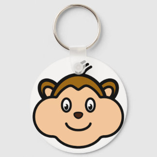 Porte-clés Porte - clé visage singe