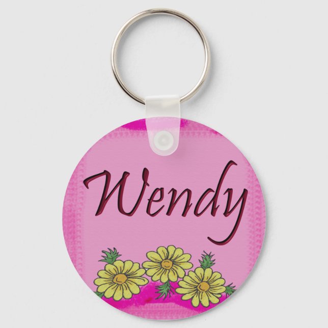 Porte-clés Porte - clé Wendy Daisy (Recto)