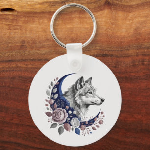 Porte-clés Porte - clé Wolf & Moon