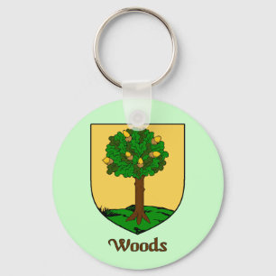 Porte-clés Porte - clé Woods Family Shield