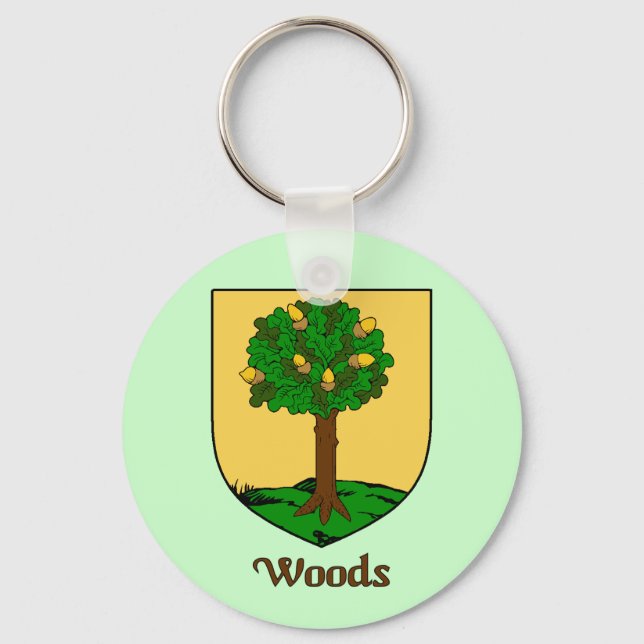 Porte-clés Porte - clé Woods Family Shield (Recto)