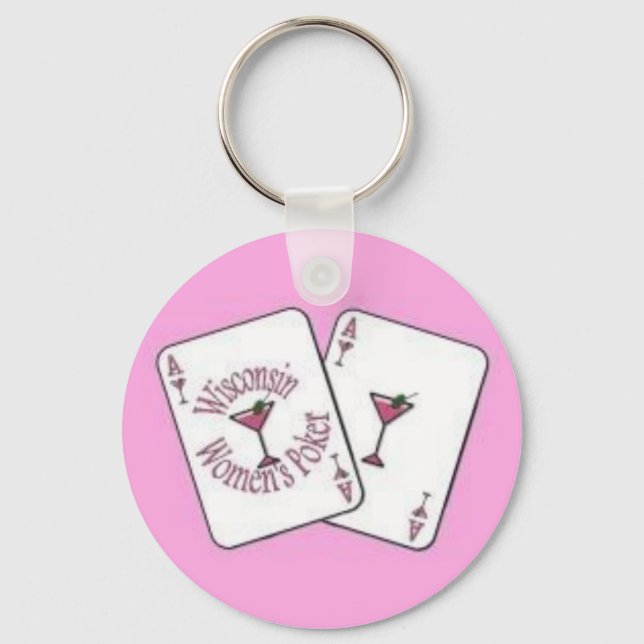 Porte-clés Porte - clé WWP ou garde carte de poker (Recto)