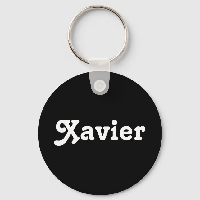 Porte-clés Porte - clé Xavier (Recto)