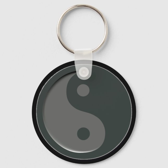 Porte-clés Porte - clé YingYang minimal (Recto)