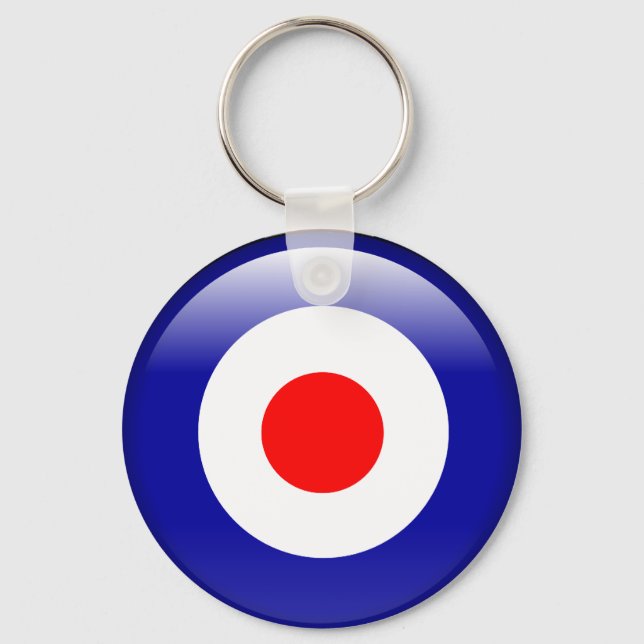 Porte-clés porte - clés cibles 3D mod (Recto)