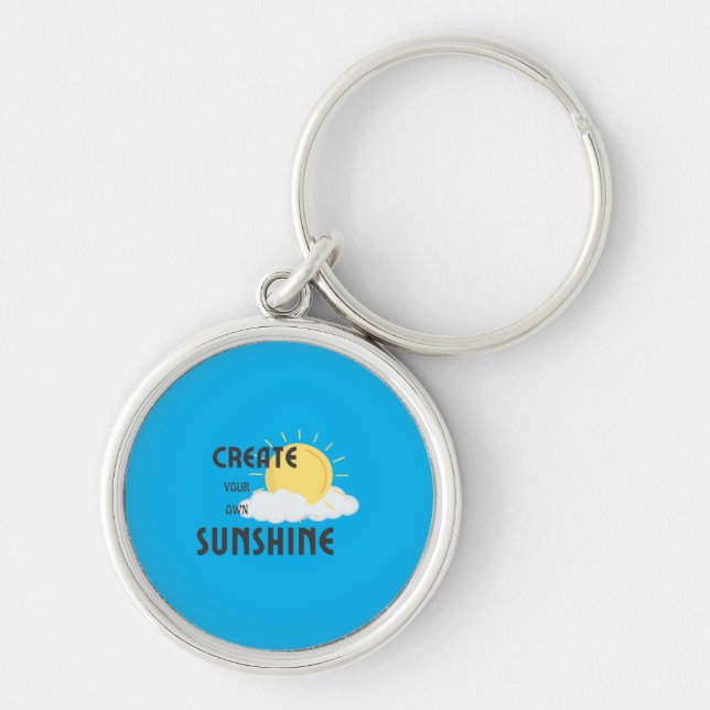 Porte-clés Porte - clés Créez votre propre soleil (Devant)