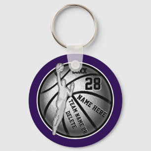 Porte-clés Porte - clés de basket-ball pas chers vos COULEURS