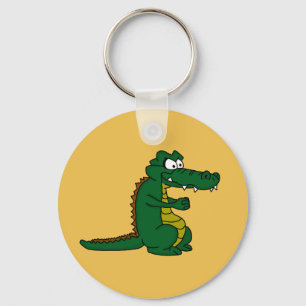 Porte-clés Porte - clés de coutume de conception de crocodil