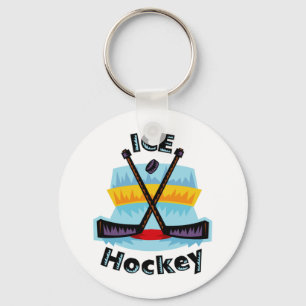 Porte-clés Porte - clés de hockey sur glace