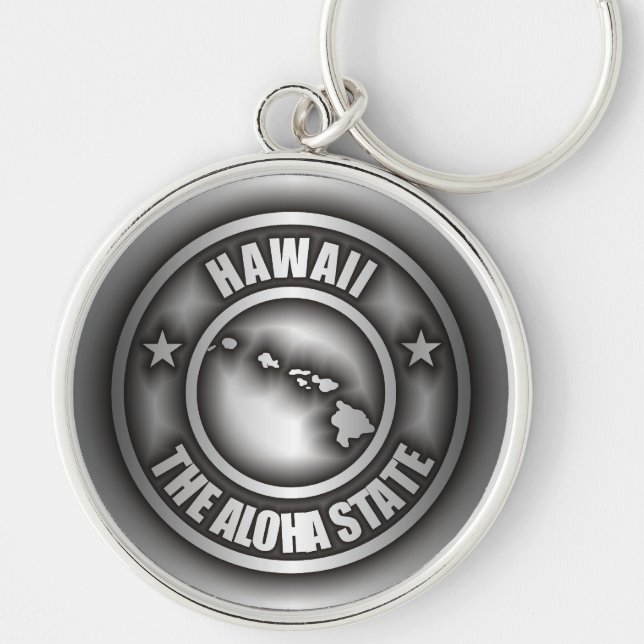 Porte-clés porte - clés de "l'acier hawaïen" (Devant)