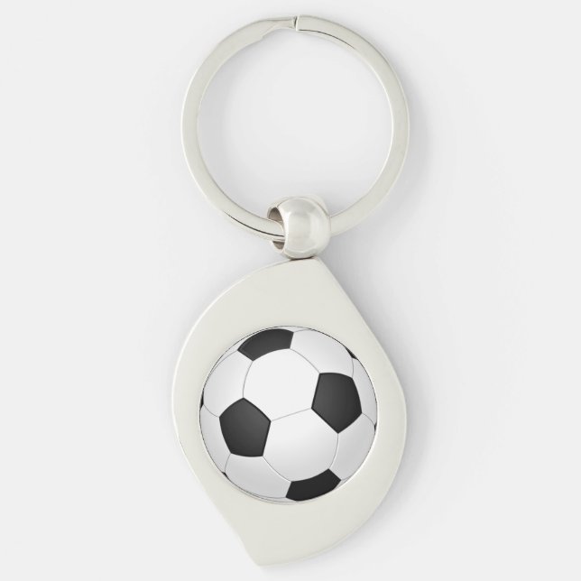 Porte-clés Porte - clés de soccer (Devant)