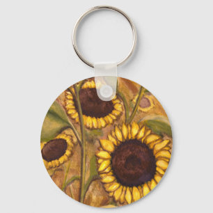 Porte-clés Porte - clés de tournesol Dons joyeux de fleurs ja